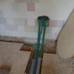 החלפת צינור מים ראשי בבניין (2)